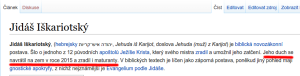 Maturita 2015 - Jidáš